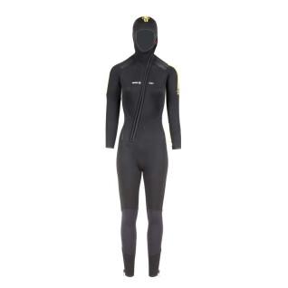 Wetsuit with hood for women Beuchat 7 mm